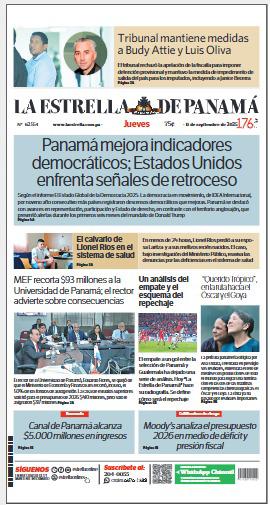 Portada del impreso del 11 de septiembre de 2025