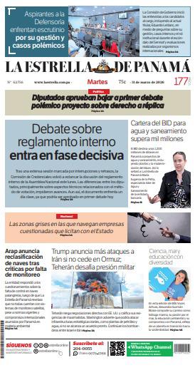 Portada del impreso del 31 de marzo de 2026