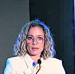 La administradora de la ATP, Gloria María De León Zubieta.