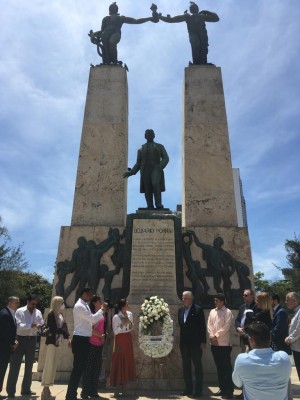 A la conmemoración de los 80 años del fallecimiento del Dr. Belisario Porras asistieron personalidades del gobierno y de la fundación que lleva su nombre.