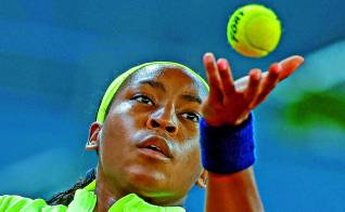 Fotografía de archivo de la tenista estadounidense Coco Gauff.