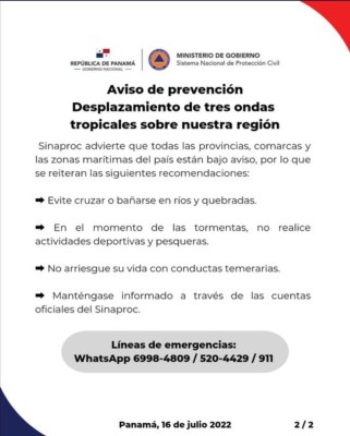 Aviso Sinaproc