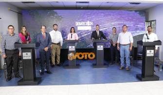 Siete de los nueve candidatos a alcalde de Penonomé debaten sobre el futuro del distrito