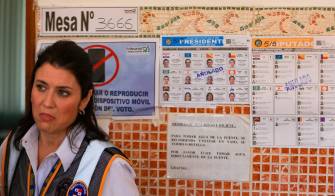 En el Colegio San Agustín hay 11 mesas habilitadas donde votarán unas 500 personas en cada una.