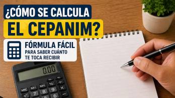 El cálculo es más sencillo de lo que parece. Solo necesitas el monto original del Cepadem sin incluir intereses.