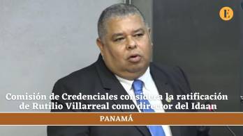 Director designado del Idaan contesta preguntas en la Comisión de Credenciales