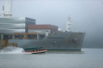 El Canal de Panamá sufrió en 2023 los efectos de la extensión de la sequía.