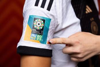 Logo de la Copa Mundial Femenina de la FIFA Australia-Nueva Zelanda 2023.