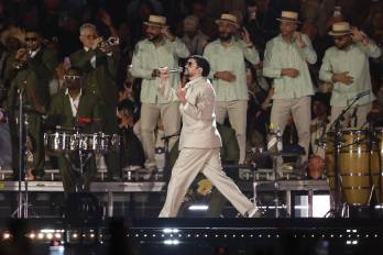 El cantante puertorriqueño Bad Bunny.