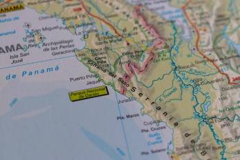Imagen ilustrativa del Parque Nacional de Darién en Panamá, una frontera natural con Colombia.