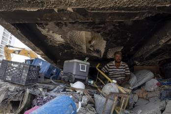 Imagen de archivo de los destrozos del doble terremoto del 24 de junio, en Caraballeda (Venezuela).