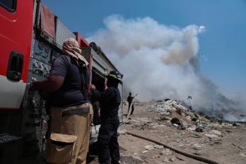 El Cuerpo de Bomberos en la provincia de Coclé tuvo que solicitar refuerzos a Herrera para poder controlar los incendios.