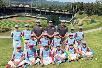 Integrantes de la selección infantil de Doleguita (Chiriquí), representantes de Panamá en la Serie Mundial de Pequeñas Ligas 2026.
