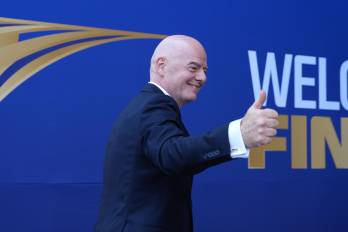 El presidente de la FIFA, Gianni Infantino.