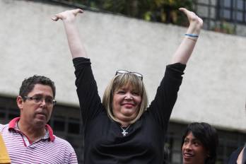 María Lourdes Afiuni, considerada una presa política del fallecido presidente Hugo Chávez, recibió este viernes 7 de agosto la libertad plena.