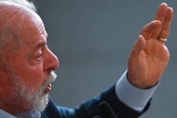 Foto de archivo del presidente de Brasil, Luiz Inácio Lula da Silva.