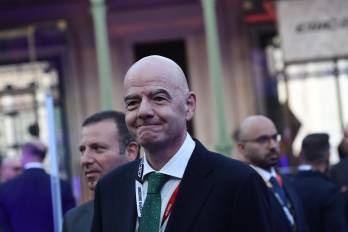 El presidente de la FIFA, Gianni Infantin.