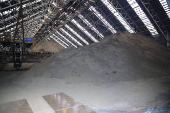 En la actualidad existen más de 130.000 toneladas de cobre concentrado, que representan más de $200 millones.