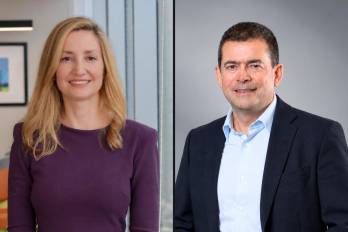 De izquierda a derecha: Rocío Lorenzo y Guillermo Ponce.