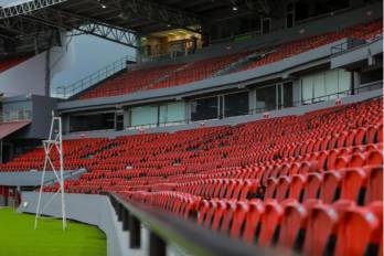 Las gradas del renovado estadio Rommel Fernández Gutiérrez.