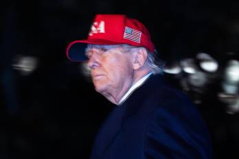 El presidente de Estados Unidos, Donald Trump, regresa a la Casa Blanca este domingo 1 de marzo en Washington.