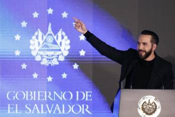 Fotografía de archivo del presidente de El Salvador, Nayib Bukele. EFE/ Rodrigo Sura