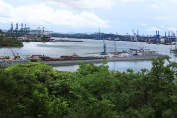 El Cuarto Puente sobre el Canal registra entre un 27% y 30% de avance físico.