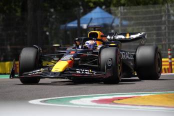 El piloto de Red Bull Racing Max Verstappen durante el Gran Premio de Fórmula Uno de Emilia Romagna.