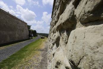 Fotografía de la fortificación de San Lorenzo en Colón.