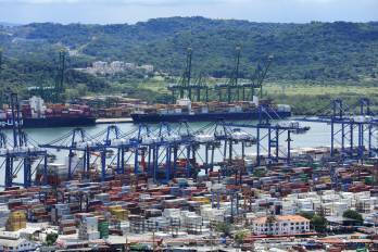 El movimiento de contenedores TEU en el puerto de Balboa cayó 11.9%; y en Cristóbal, disminuyó 34.9%durante el primer semestre 2026.