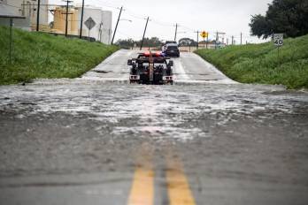 Este lunes 8 de julio Houston recibió lluvias intensas y ráfagas de viento.
