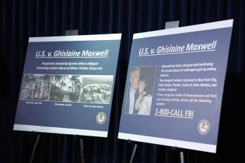 Fotografía de archivo de uno de los casos contra Jeffrey Epstein.