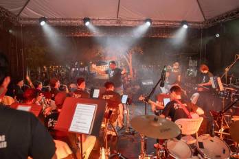 El espectáculo se llevó a cabo el pasado 30 de mayo en el Parque Central de Pedasí.
