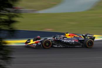 Max Verstappen durante el Gran Premio de Sao Pablo.