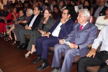 El expresidente Martín Torrijos participó en el acto por el 45.º aniversario de la muerte de Omar Torrijos.