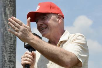 El presidente de la FIFA, Gianni Infantino.