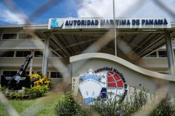 Instalaciones de la Autoridad Marítima de Panamá (AMP).
