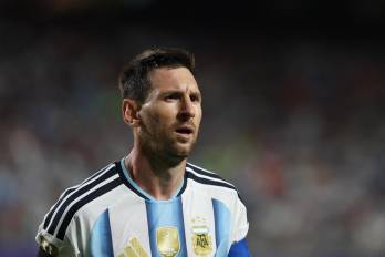 El delantero argentino, Lionel Messi.