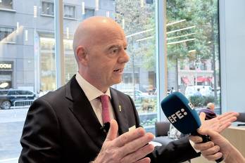 El presidente de la FIFA, Gianni Infantino.