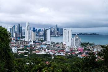Vista a la ciudad de Panamá.