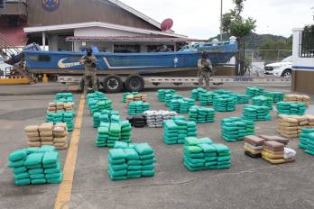 En lo que va de 2025, se han decomisado 39,365 paquetes de presunta droga.