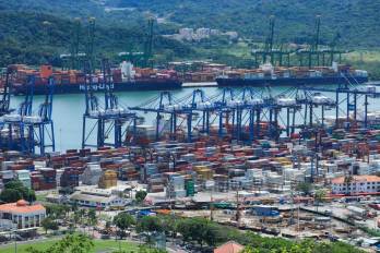 El puerto de Balboa es uno de los dos puertos que se encontraban bajo la administración de PPC.