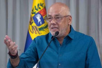 El presidente de la Asamblea Nacional de Venezuela, Jorge Rodríguez.