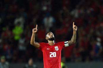 El mediocampista de la selección de Panamá, Aníbal Godoy.