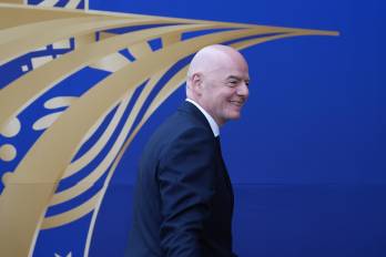 El presidente de la FIFA Gianni Infantino.