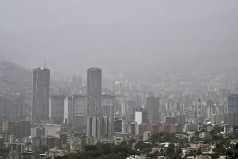 Vista general de la ciudad de Caracas.