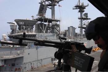 Centcom también informó que el 24 de julio sus fuerzas desactivaron el M/T Lavine, de bandera de Mozambique, en el golfo de Omán.