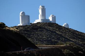 En la imagen de archivo, instalaciones del Observatorio del Teide, en Tenerife.