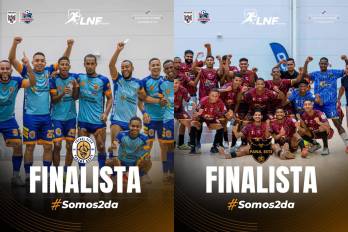 Los equipos de Panamá Norte (izq.) y de Panamá Este.