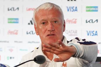 Didier Deschamps, técnico de la selección de Francia.